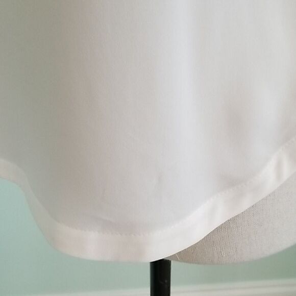 Ann Taylor Loft Crocheted long sleeve Top, SP - Picture 6 of 8